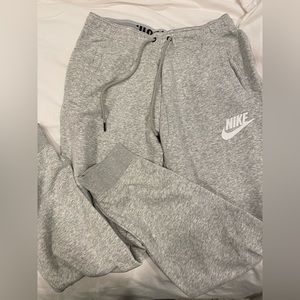 Grey Nike sweatpants womens